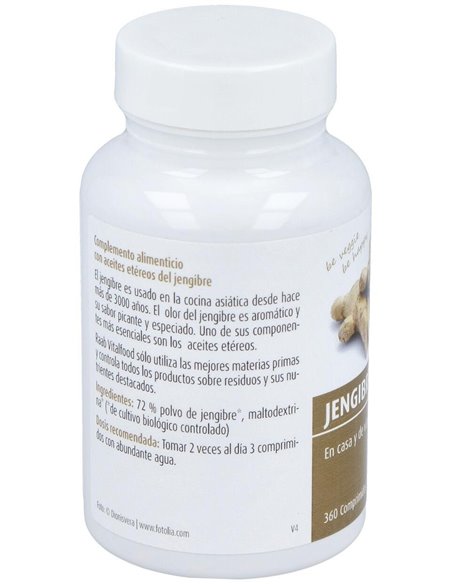 Jengibre 360Comp. Bio Sg Vegan de Raab Vitalfood