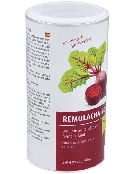 Remolacha roja polvo, 250g de Raab Vitalfood