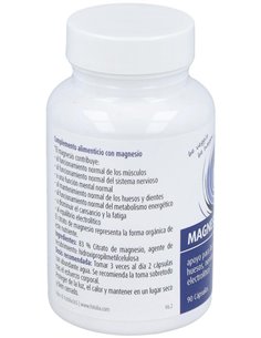 Magnesio citrato, 90 cápsulas de Raab Vitalfood 2