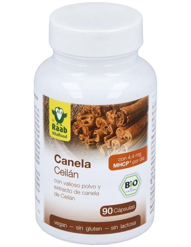 Canela 90Cap. Bio Sg Vegan de Raab Vitalfood