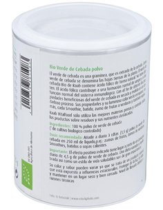 Verde de Cebada polvo, bote 75g RF de Raab Vitalfood 2