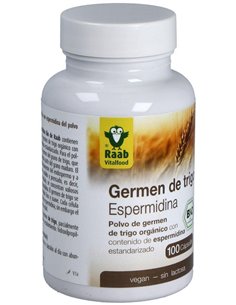 Espermidina Germen De Trigo 600Mg 100Cap Bio Vegan de Raab Vitalfood 2
