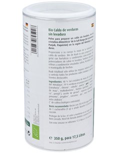 Caldo De Verduras Sin Levadura Bote 350Gr. Bio Sg de Raab Vitalfood 2