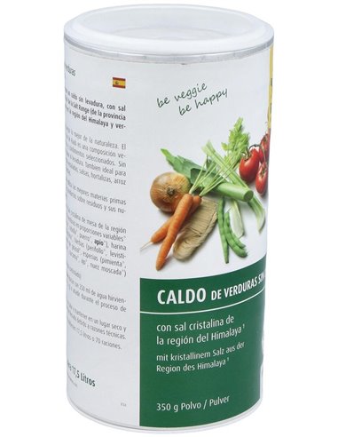 Caldo de verduras sin levadura bio, 350g de Raab Vitalfood