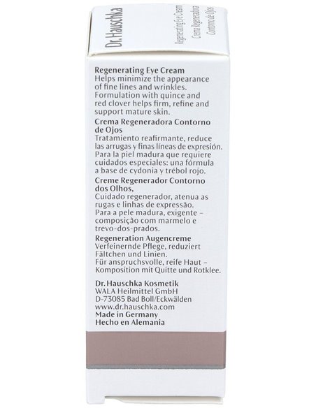 Crema Regeneradora Contorno De Ojos 15Ml. de Dr. Hauschka
