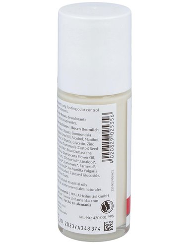 Desodorizante De Petalas De Rosa 50Ml. de Dr. Hauschka
