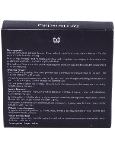 Polvos Bronceadores 01 Bronze 10Gr. de Dr. Hauschka