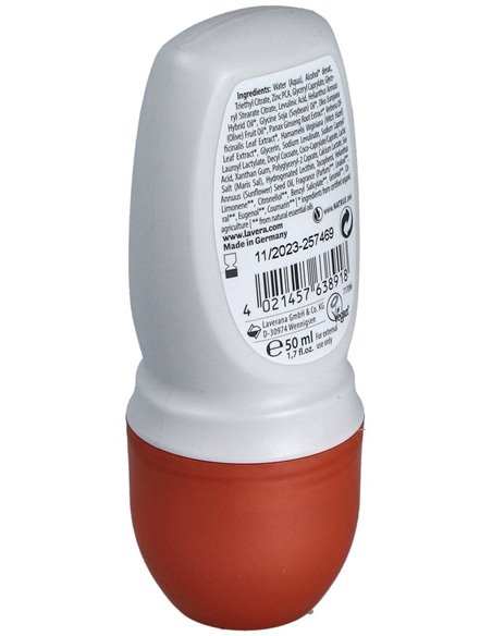 Strong & Natural Desodorante 48H Roll-On 50Ml. de Lavera