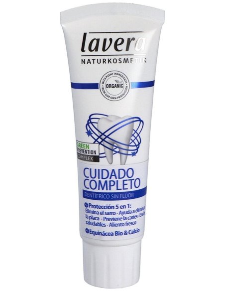 Dentifrico Classic Complet Care Sin Fluor 75Ml. de Lavera