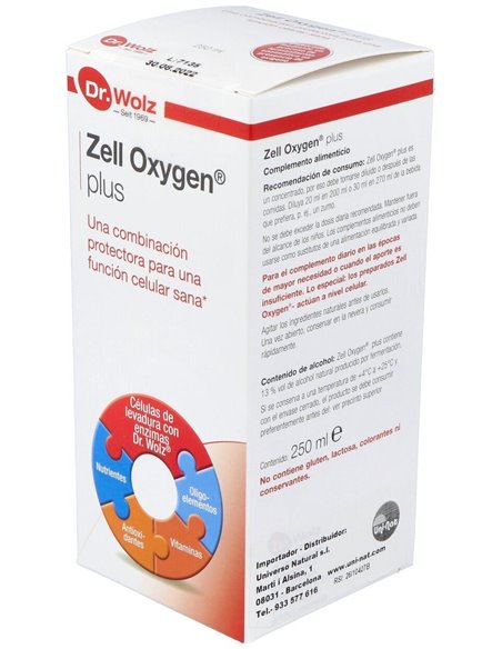 Zell Oxygen Plus 250Ml. de Dr. Wolz