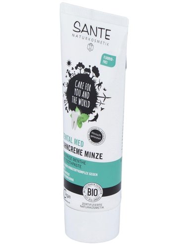 Dentifrico Menta Sin Fluor 75Ml. de Sante Naturkosmetik