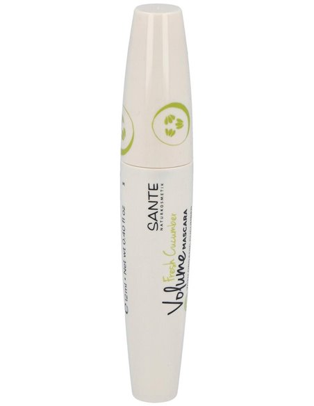 Mascara De Pestañas Fresh Volume 01 Black 12Ml. de Sante Naturkosmetik