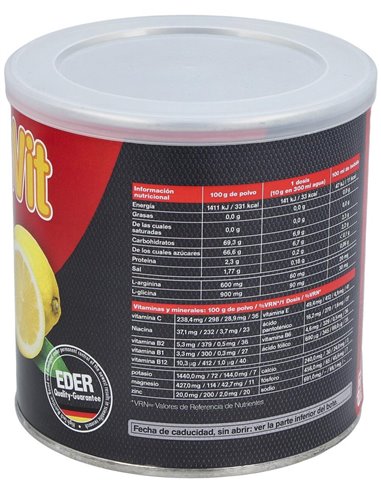 Minavit Sabor Limon 450Gr. de Eder Health Nutrition