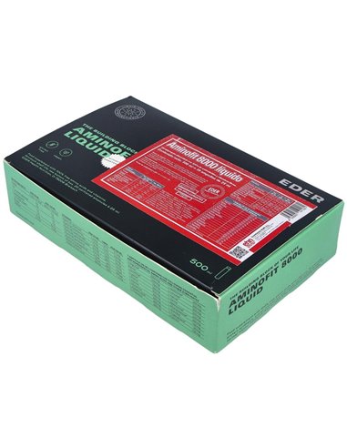 Aminofit 8000 Liquid 20Amp. de Eder Health Nutrition