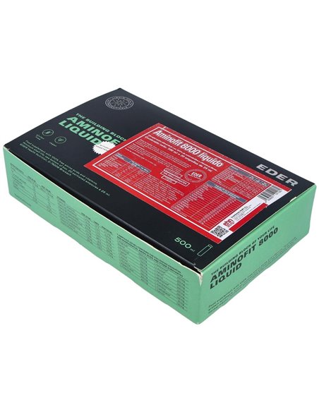 Aminofit 8000 Liquid 20Amp. de Eder Health Nutrition