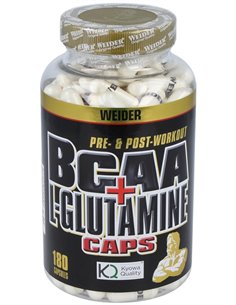 Weider Bcaa + L-Glutamina 180Cap. de Weider 2