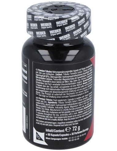 Weider Premium Tribulus 90Cap. de Weider
