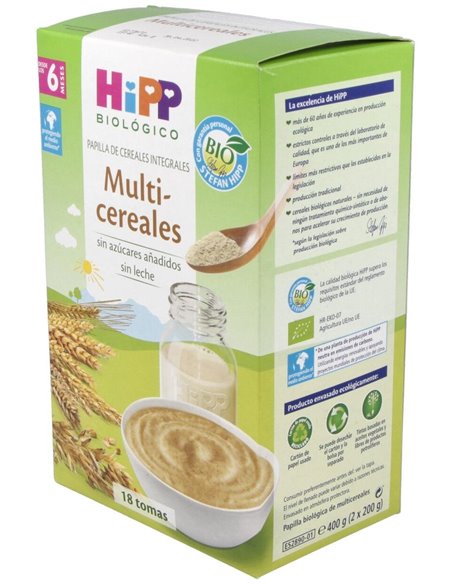 Multicereales Bio 400 g  de Hipp