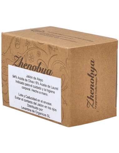 Jabon De Alepo 94-6% 200Gr. de Zhenobya