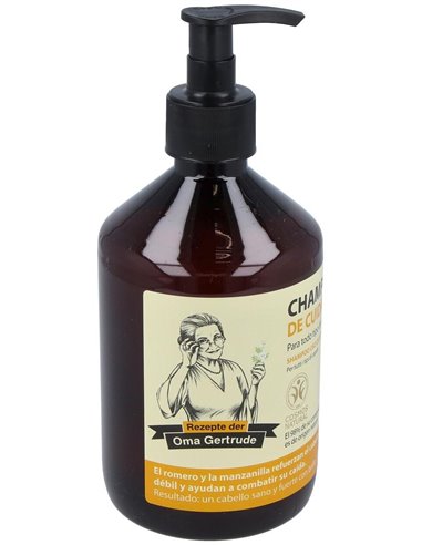 Champu  Uso Diario Romero Y Manzanilla 6Udsx500Ml. de Oma Gertrude