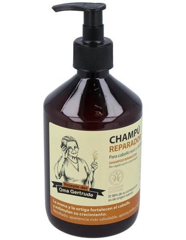 Champu Reparador Avena Y Ortiga 500Ml. de Oma Gertrude