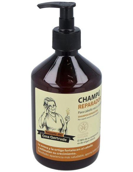 Champu Reparador Avena Y Ortiga 500Ml. de Oma Gertrude