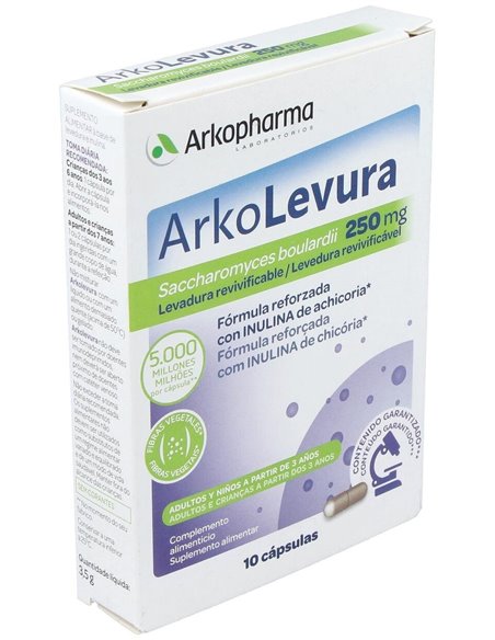 Arko Levura 250Mg 10Cap. de Arkopharma