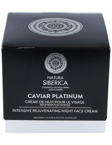 Caviar Platinum Crema De Noche Rejuvenecedora 50Ml de Natura Siberica