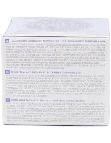 Crema Facial Anti-Age Caviar De Rusia 50Ml. de Natura Siberica