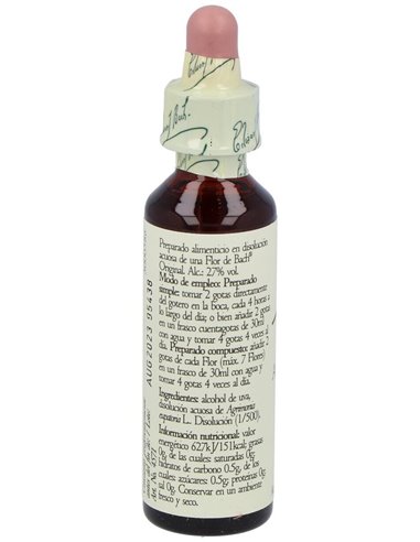 Flores Bach Agrimony Agrimonia 20Ml. de Flores Bach Original