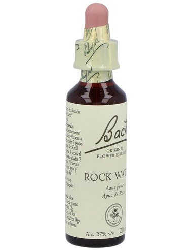 Flores Bach Rock Water Agua Roca 20Ml. de Flores Bach Original