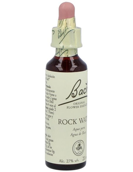 Flores Bach Rock Water Agua Roca 20Ml. de Flores Bach Original