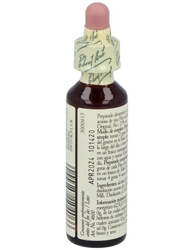 Flores Bach Sweet Chestnut Castaño Dulce 20Ml. de Flores Bach Original