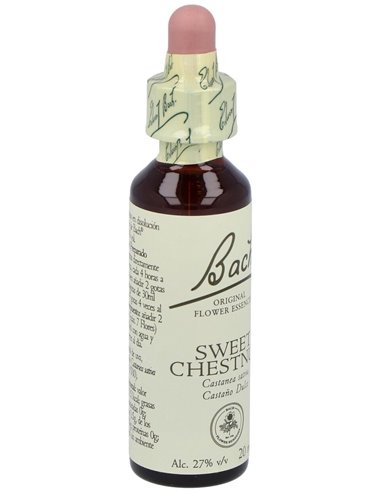 Flores Bach Sweet Chestnut Castaño Dulce 20Ml. de Flores Bach Original
