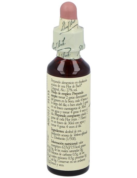 Flores Bach Vervain Verbena 20Ml. de Flores Bach Original