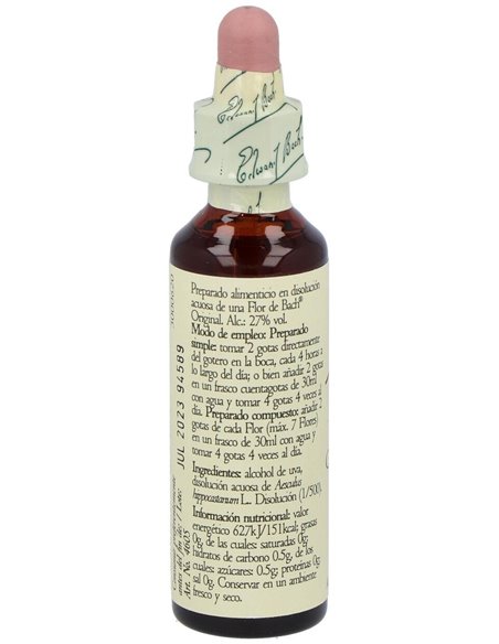 Flores Bach White Chestnut Castaño Indias 20Ml. de Flores Bach Original