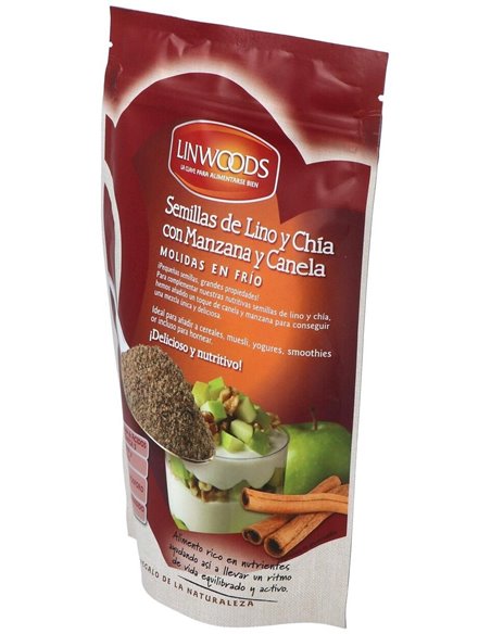 Semillas De Lino Chia, Manza, Canela Molidas 200G de Linwoods
