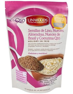 Semillas De Lino Con Nueces Almendras Q10 200Gr. de Linwoods 2
