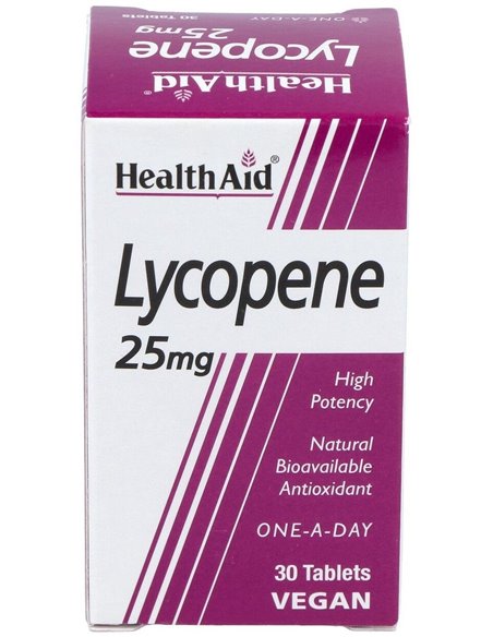 Licopeno 25 Mg 30 Comp de Health Aid