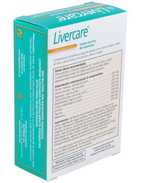 Livercare® 60 Comp de Health Aid