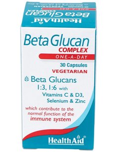 Betaglucan Complex            30 Cáps de Health Aid 2