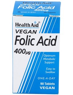 Acido Folico 90Comp. Health Aid de Health Aid 2