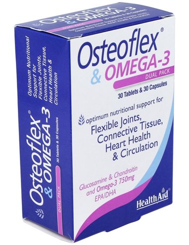 Osteoflex Omega 3 30Comp.30Cap. Health Aid de Health Aid