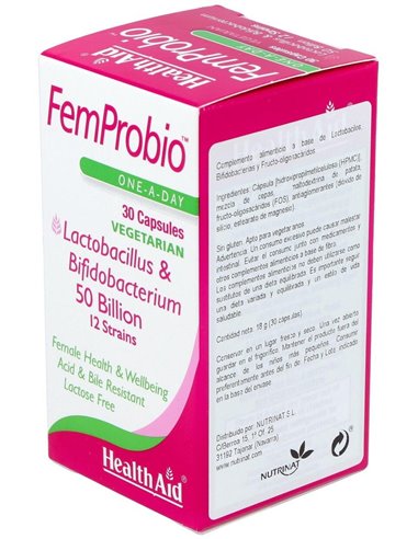 Femprobio 30 Vcáps de Health Aid