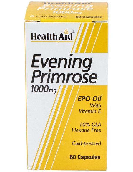 Aceite De Onagra 1.000 Mg 60 Cáps de Health Aid