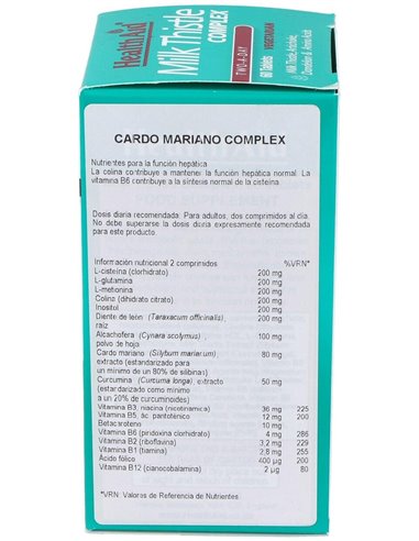 Cardo Mariano Complex 60 Comp de Health Aid