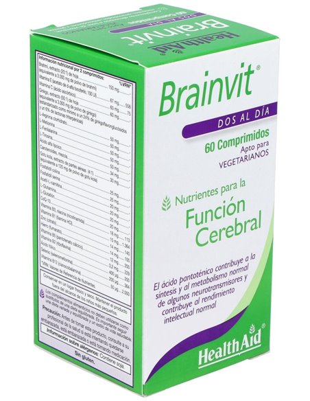 Brain-Vit 60Comp. de Health Aid