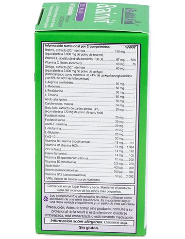 Brainvit® 60 Comp de Health Aid