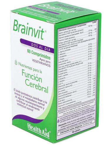 Brainvit® 60 Comp de Health Aid