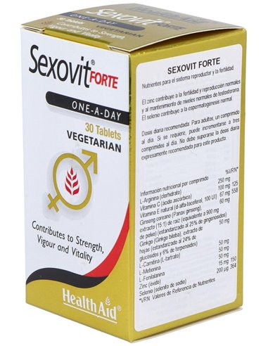 Sexovit® Forte 30 Comp de Health Aid